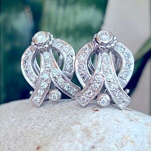 DorisPanos, diamond earrings